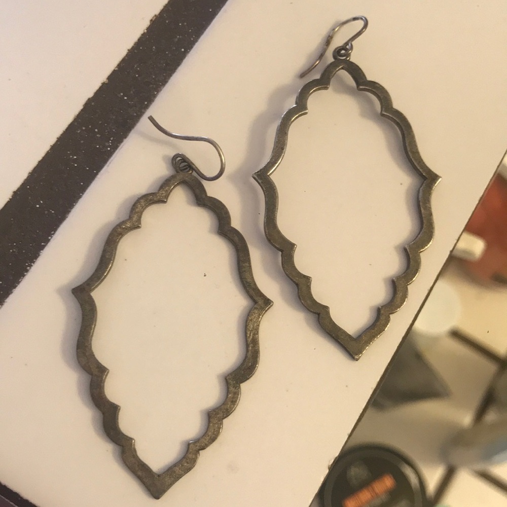 Dogeared earrings